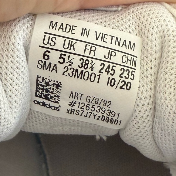 ADIDAS Youth Racer TR 2.0 J 'Grey Pink' Running Sneakers Size 6 EUC - Picture 12 of 14